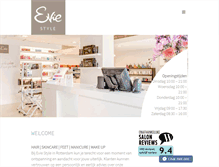 Tablet Screenshot of eviestyle.nl